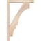 Ekena Millwork Balboa Block Smooth Bracket w/ Offset Brace, Douglas Fir, 3 1/2"W x 16"D x 24"H BKT0402X16X24BOA05SDF - alternate 3